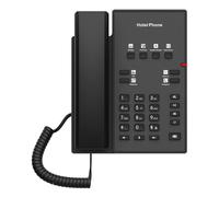 Teléfono IP Fanvil H1 Negro 2 líneas PoE Montaje Escritorio/Pared G.711a/G.729ab