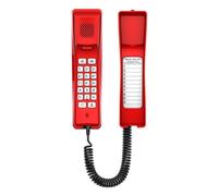 Teléfono IP Fanvil H2U-R Rojo 2 Líneas PoE Montaje Escritorio/Pared