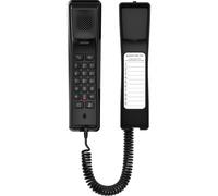 Teléfono IP Fanvil H2U V2 Negro 2 Líneas Auricular Inalámbrico y con Cable Pared PoE