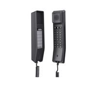 Grandstream GHP611 - Teléfono compacto para hotel con Wi-Fi integrado, color negro