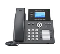 Teléfono IP Grandstream Networks GRP2604P 3 líneas LCD Gigabit Ethernet 2000 contactos Negro