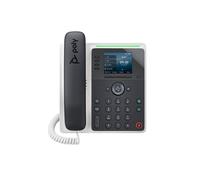 Teléfono IP HP Poly Edge E220 4 líneas pantalla IPS 2,8" Bluetooth PoE negro
