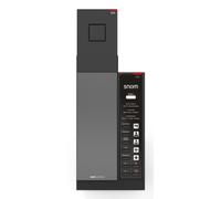 Teléfono IP Snom HD341 inalámbrico Gigabit Ethernet antibacteriano negro
