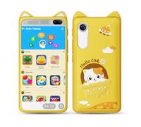 Teléfono Juguete para Niñas, Regalo para Navidad O Cumpleaños, Teléfono Inteligente de Juguete con 210+ Juegos de Puzzle, Móviles Juguetes Electrónicos Educativos