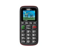 Maxcom Teléfono móvil MM428 Dual SIM 2G Pantalla 1,8″ microSD Linterna Negro/Rojo