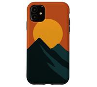 Teléfono Minimal Mountain Sunrise Carcasa para iPhone 11