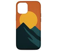 Teléfono Minimal Mountain Sunrise Carcasa para iPhone 12/12 Pro