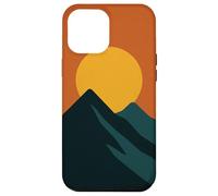 Teléfono Minimal Mountain Sunrise Carcasa para iPhone 12 Pro MAX