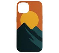 Teléfono Minimal Mountain Sunrise Carcasa para iPhone 13