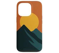 Teléfono Minimal Mountain Sunrise Carcasa para iPhone 13 Pro