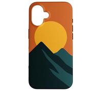 Teléfono Minimal Mountain Sunrise Carcasa para iPhone 16