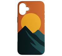 Teléfono Minimal Mountain Sunrise Carcasa para iPhone 16 Plus