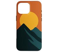Teléfono Minimal Mountain Sunrise Carcasa para iPhone 16 Pro MAX