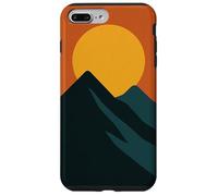 Teléfono Minimal Mountain Sunrise Carcasa para iPhone 7 Plus/8 Plus