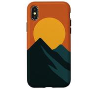 Teléfono Minimal Mountain Sunrise Carcasa para iPhone X/XS