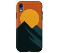 Teléfono Minimal Mountain Sunrise Carcasa para iPhone XR
