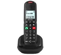 ALCATEL XL685 - Teléfono Inalámbrico DECT Senior Tamaño XL - Pantalla Gráfica - Teclas Grandes - Audio Boost - Manos Libres - Bloqueo de Llamadas - Negro