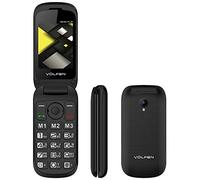 Teléfono móvil con Tapa 2,4 Pulgadas (Negro)