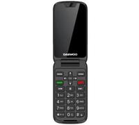 Teléfono móvil daewoo dw8005 para personas mayores/ 4g/ negro