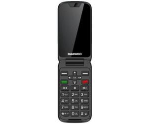 Teléfono Móvil Daewoo DW8005 para Personas Mayores 4G Negro