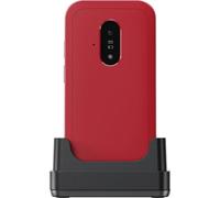 Teléfono móvil Doro Leva E22 Rojo/Blanco 4G Pantalla 2,8" Teclas grandes Bluetooth IP54