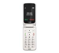 Teléfono móvil Gigaset GL595 blanco con teclado grande, pantalla 2.8", SIM única, USB-C e IP44