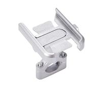 Teléfono Móvil GPS Navigation Soporte Soporte para Teléfono Móvil Y GPS Manillar De Motocicleta para CFMOTO CF650 650NK 400NK 250NK 400GT 650MT(Handlebar Silver)