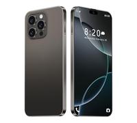 Teléfono Móvil I16 Pro Max, 16GB RAM, 1TB ROM, Pantalla HD De 7,3", 8000mAh, Android 14, SIM Libre, 72 MP 108 MP, Desbloqueo Facial Por Huella Dactilar, Teléfono 5G Con Doble SIM,Black-7.3 Inch