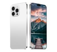 Teléfono Móvil I16 Pro Max, Android 14, Pantalla HD De 7,3", 16 GB De RAM, 1 TB De ROM, 8000 MAh, Cámara De 72 MP 108 MP, Doble SIM, 5G, Desbloqueado, Face ID/GPS, Versión Global,White-7.3 Inch