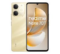 telefono movil libre realme note 70t oc 4gb 256gb android 15 beach gold