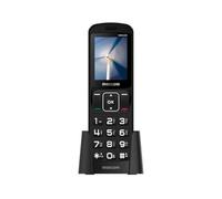 Teléfono Movil Maxcom MM32D Home Phones 2G, Pantalla 2,4" Color Negro
