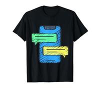 Teléfono Móvil Mensaje Mensaje Notificación Chat Camiseta gráfica económica, Hombre, Negro, S