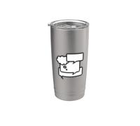 Teléfono Móvil Mensaje Mensaje Notificación Chat Vaso térmico de acero inoxidable de doble pared
