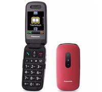 Panasonic KX-TU446EXR 6,1 cm (2.4") 110 g Rojo Teléfono para personas mayores