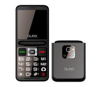 Qubo Teléfono móvil para mayores X-10BK 32 MB RAM 2,4"