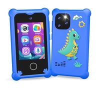 Teléfono móvil para niños, Dinosaurios Juguetes Niños 3 4 5 6 7 8 9 10 años, Regalo niño 4-10 años Teléfono Inteligente para Niños