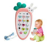 Teléfono móvil para niños - Play Phone para niños, educativo Móvil, teléfono de juegos para niños | colorido con sonidos realistas y luces para el aprendizaje sentido