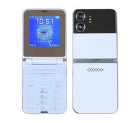 Teléfono Móvil para Personas Mayores con Tapa Desbloqueado con Pantalla Dual, Botones Grandes 2G, Teléfono con Tapa para Personas Mayores, Diámetro Rápido de una Tecla, Sonido