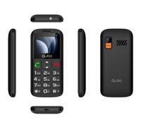 Teléfono Móvil Qubo P-186BKC 4G para Personas Mayores/ Negro