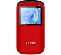 Teléfono Móvil Qubo P-190RD 4G para Personas Mayores/ Rojo