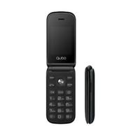 Teléfono Móvil Qubo X-209 4G Negro 2,4'' Dual SIM Botón SOS Bluetooth Batería 1000mAh