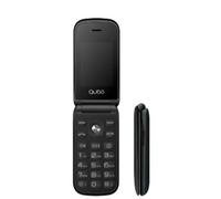 Teléfono Móvil Qubo X-209 4G para Personas Mayores/ Negro