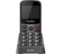 Teléfono Móvil Qubo X-230BKC 4G para Personas Mayores/ Negro