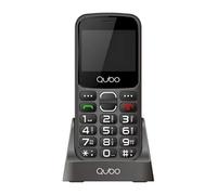 Teléfono Móvil Qubo X-230BKC 4G para Personas Mayores/ Negro