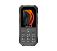 Telefono movil rugerizado hammer 6 2.4pulgadas - 4g - negro