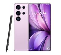 Teléfono Móvil S24 Ultra 5G Actualizado, Android 14.0, Cámara De 7.3 Pulgadas, 16 GB RAM 1 TB ROM, 8000 MAh, 72 MP, 108 MP, 3 Ranuras Para Tarjetas, Dual SIM, Desbloqueado Gratis,Pink-7.3 Inch