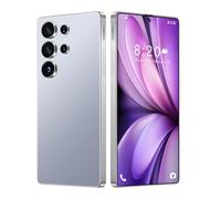 Teléfono Móvil S24 Ultra Desbloqueado Sin SIM, Android 14, Pantalla De 7,3", 16GB 1TB, Batería De 8000mAh, Cámara De 72 MP 108 MP, Doble SIM 5G, Dactilar, Desbloqueo Facial Y GPS,Titanium Blue-7.3 Inc