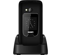 Teléfono Móvil SAIET SCUDOTRE+ SCUDO 3 PLUS 2.4”+1.44” Flip Activo SOS NEGRO