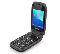 SPC Harmony 4G - Teléfono móvil de tapa para Mayores de teclas grandes, Fácil de Usar, Compatible audífonos, configuración remota, botón SOS, Volumen Timbre Alto, Base de Carga, Negro