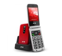 Teléfono móvil spc stella 3 para personas mayores/ 4g/ rojo (2339R)